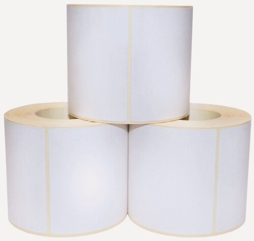 Изображение товара Термоэтикетки ЭКО для озон 75х120 мм 300 шт. втулка 40 мм (15 рулонов)