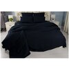Комплект постельного белья из льна ORGANIC Dark Blue MAXI - изображение