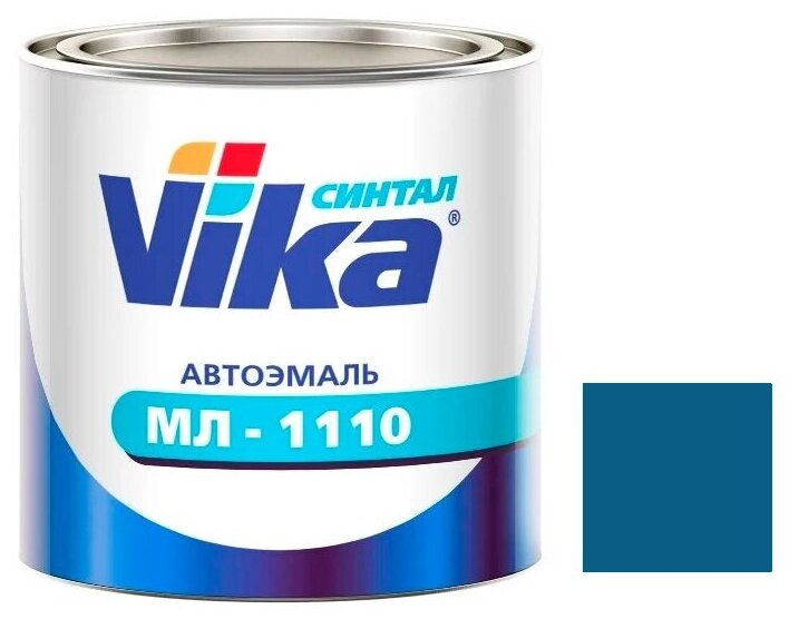 Vika автоэмаль МЛ-1110 400 босфор (0,8 кг)