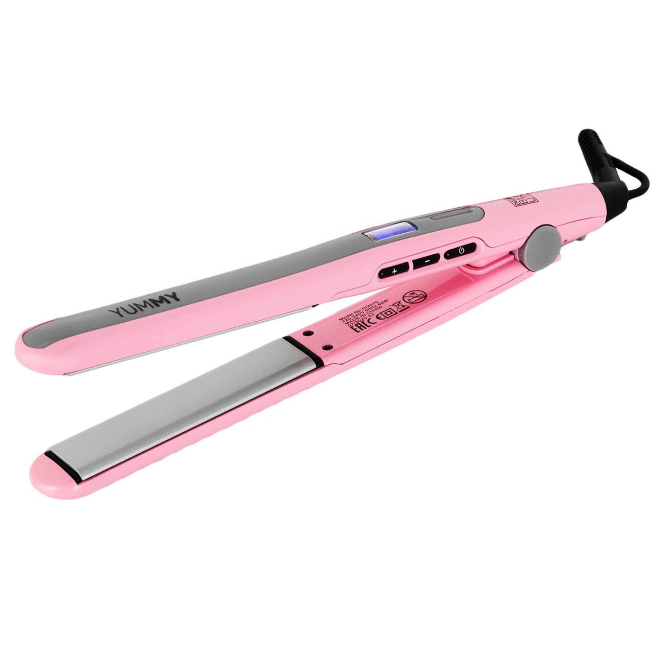 Щипцы для волос DEWAL BEAUTY Yummy, 25x110 мм, 40 Вт, розовые HI2070-Pink