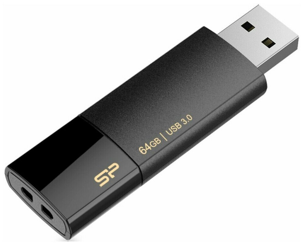 Флешка USB SILICON POWER Blaze B05 32Гб, USB3.0, розовый [sp032gbuf3b05v1h] - фото №4