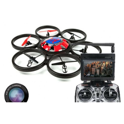 WLtoys Радиоуправляемый гексакоптер WLToys SkyWalker с HD FPV камерой 2.4GHz с 6-осевым гироскопом - WLT-V323FPV