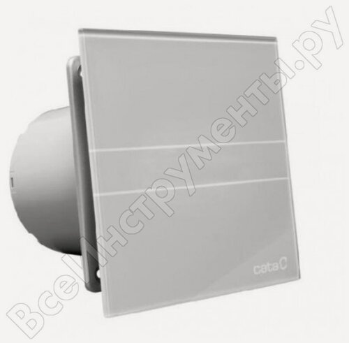 Изображение товара Вентилятор вытяжной CATA E-100 GST, осевой, пластик/стекло, серый, 10 см