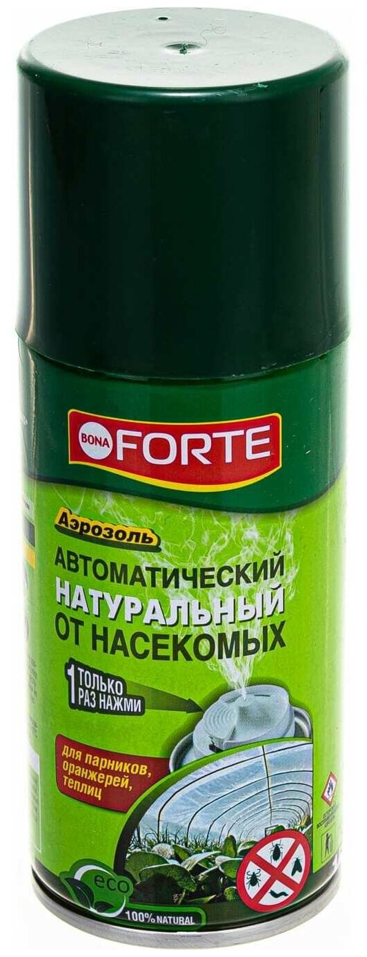 BONA FORTE Инсектицидное средство от насекомых-вредителей Фоггер, 150 мл, 150 г - фотография № 6