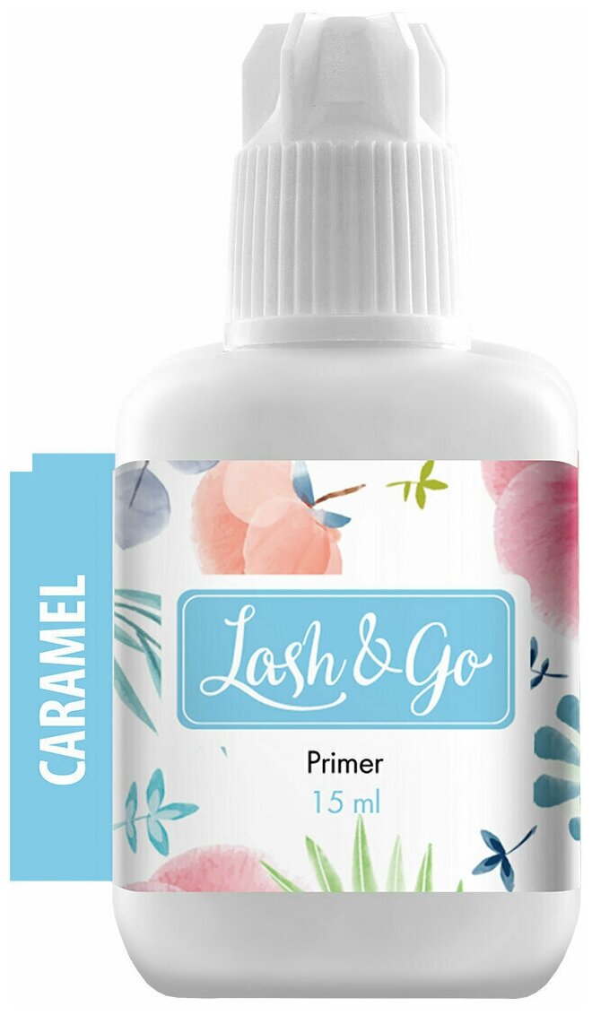 Lash&Go Профессиональный праймер с ароматом карамели