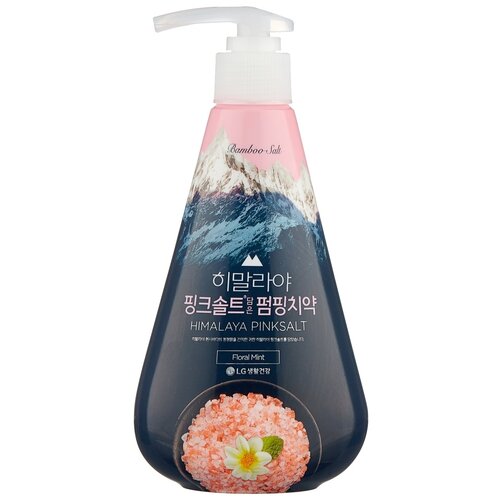 PERIOE, зубная паста с розовой гималайской солью Pumping Himalaya Pink Salt Floral Mint 285 г