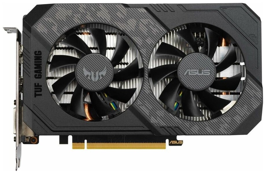 Видеокарта Asus PCI-E TUF-GTX1660TI-6G-EVO-GAMING NVIDIA GeForce GTX 1660TI 6144Mb 192 GDDR6 177012002 DVIx1HDMIx2DPx1HDCP Ret