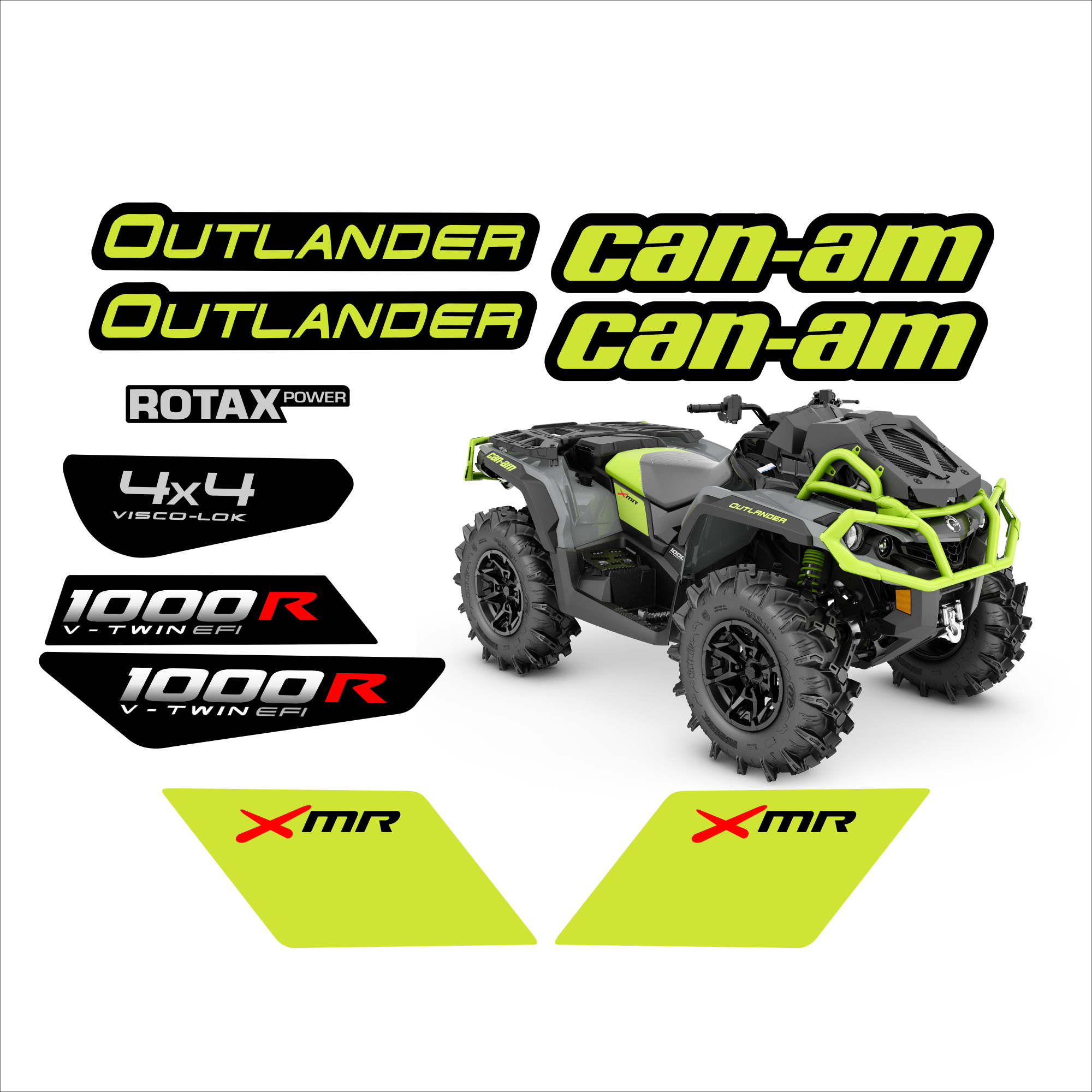 Комплект наклеек CAN-AM Outlander XMR G2