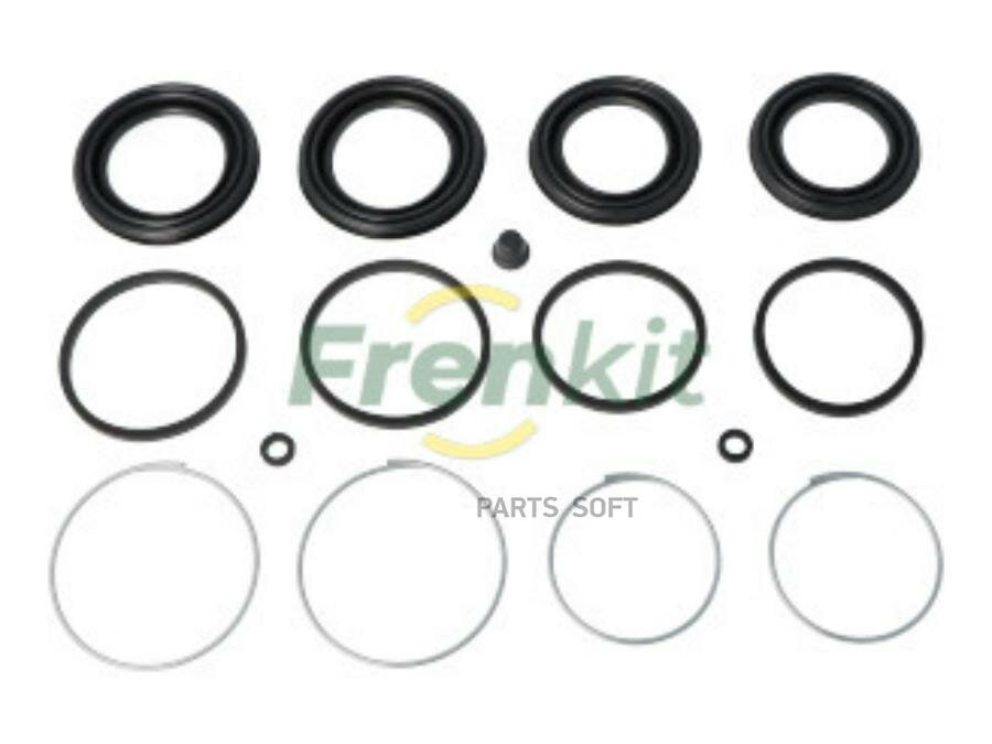 FRENKIT 245022 F245022_=D4685 ! рем. к-т диск. торм.\ Toyota Land Cruiser 98> d45 (Sumitomo)