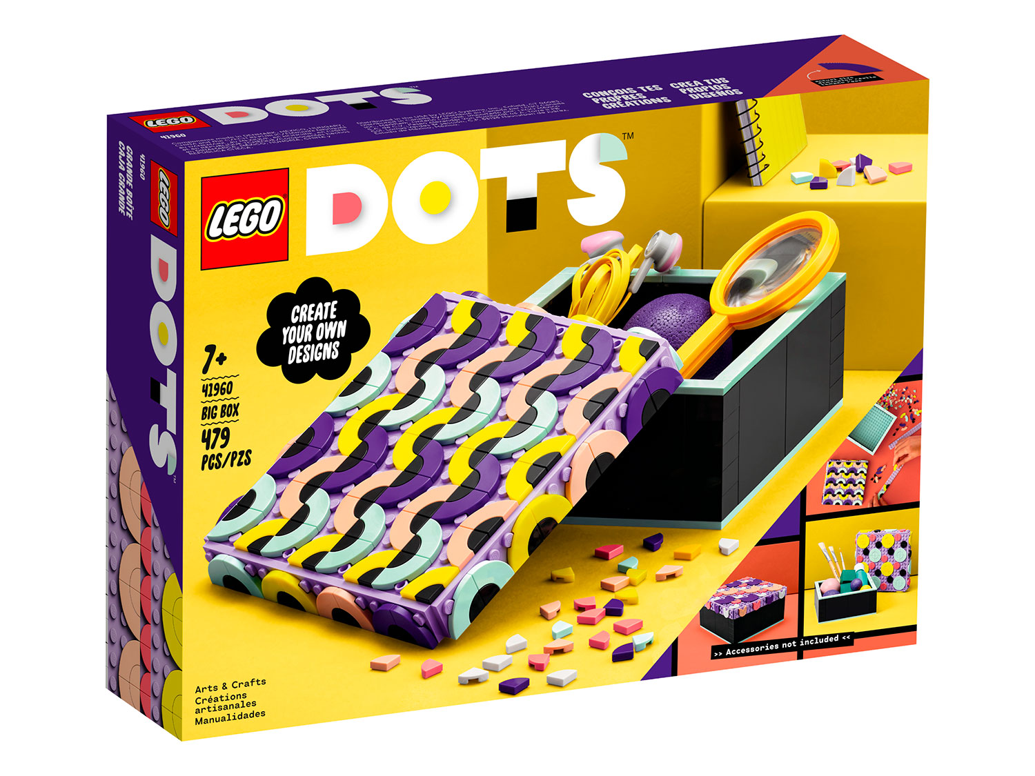Конструктор LEGO DOTS 41960 Большая коробка, 479 дет.