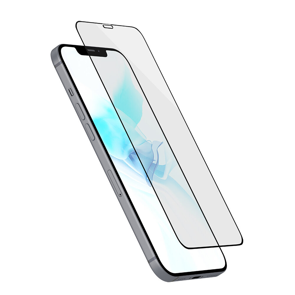 Защитное стекло для экрана UBEAR Extreme Nano для Apple iPhone 12 mini, 60 х 128 мм, 1 шт, черный [gl100bl03an54-i20] - фото №6