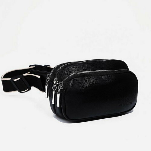 фото Сумка поясная via de gloss, черный