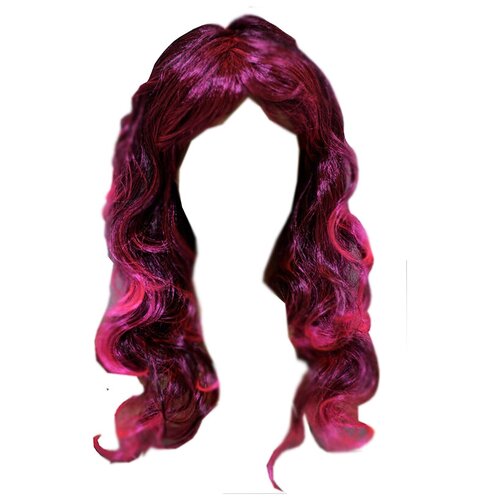 парик мелирование карнавальный искусственный волос цвет черный и белый Парик мелирование карнавальный искусственный волос цвет сиреневый и розовый