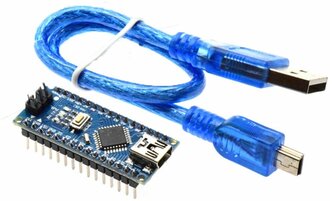 Arduino Nano 3.0 и кабель usb, ардуино