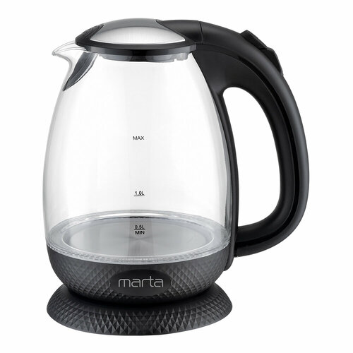 Электрический чайник MARTA MT-4625 черный жемчуг