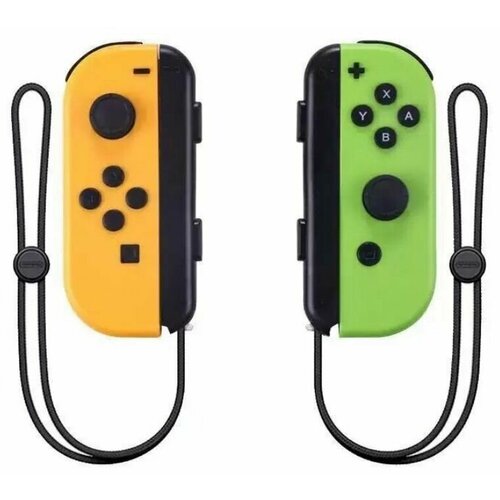 Геймпад совместимый с Nintendo Switch 2 контроллера Joy-Con LR оранжево - зеленый 409000₽