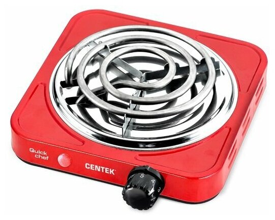 Плитка электрическая Centek CT-1508 (Red) - фотография № 3