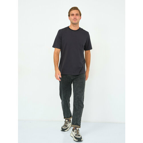 фото Футболка modellini, размер 54, серый