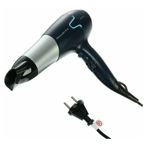 Фен CV 5610FO 2200 Вт 6 режимов 2 скорости концентратор серебряно-синий 299900₽