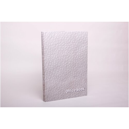 Тетрадь А4 160 листов Обложка Серая кожа 375₽