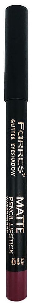 Farres Карандаш для губ Matte pencil lipstick, №310