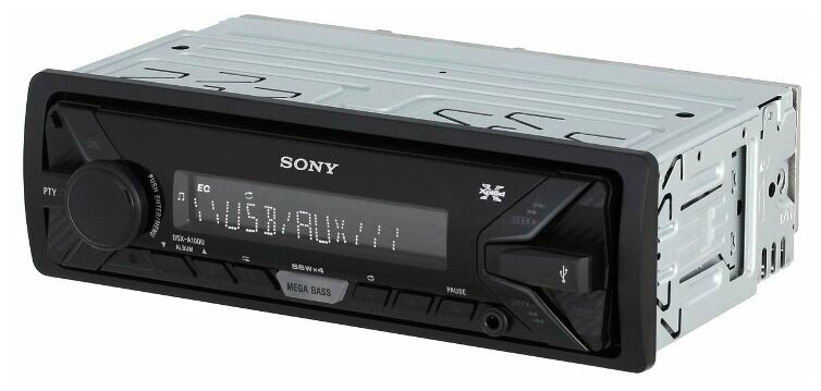 Автомагнитола SONY DSX-A110U USB MP3 FM RDS 1DIN 4x55Вт черный