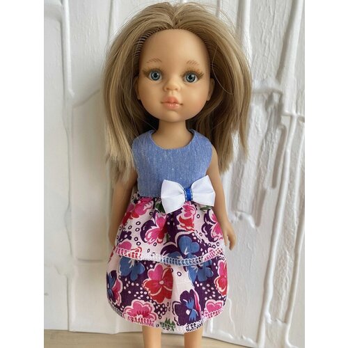 Платье на куклу Paola Reina и подобных, высотой 32-34 см