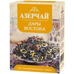 Чай листовой черный Азерчай Дары востока, с айвой, 90 г - изображение