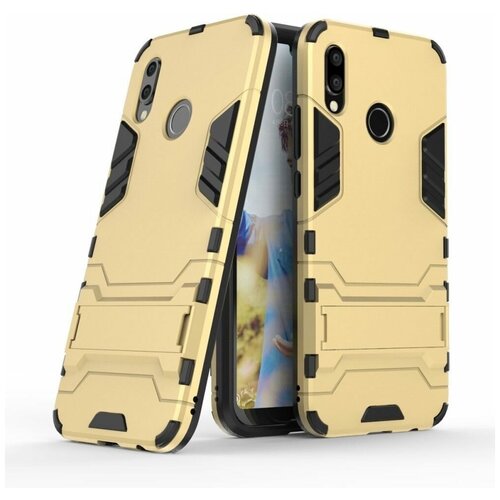 Чехол Duty Armor для Huawei P20 Lite / Nova 3e (золотой) накладка nillkin nature tpu case силиконовая для huawei p20 lite nova 3e прозрачно черная