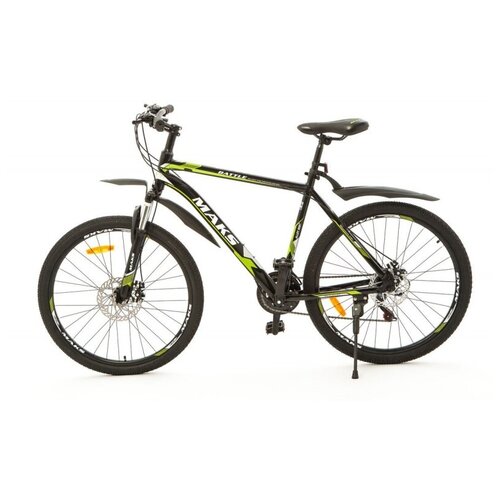 Велосипед 26 MAKS BATTLE MD ALU рама 21-ск рама 20 зеленый 1855600₽