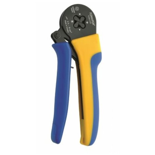 K3014K Пресс-клещи для втулочных наконечников 0,14 - 10 мм2 / профиль опрессовки - квадрат / улучшенная эргономичность / храповый механизм