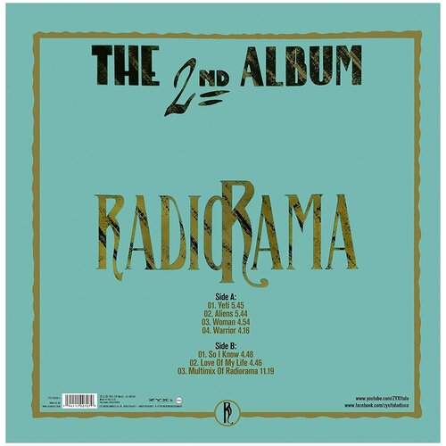 Виниловая пластинка Radiorama. The 2Nd Album (LP)