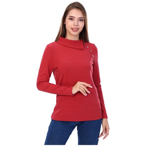 фото Женская водолазка молочного цвета, размер 46 натали