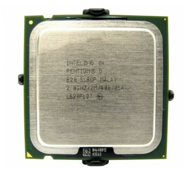 Процессор Intel Pentium D 820 Smithfield LGA775,  2 x 2800 МГц, OEM