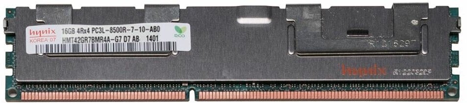 Оперативная память SK Hynix HMT42GR7BMR4A, 49Y1418, DDR3, 16 Гб, 8500R для серверов. ОЕМ