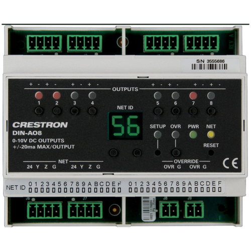 Модуль управления CRESTRON DIN-AO8