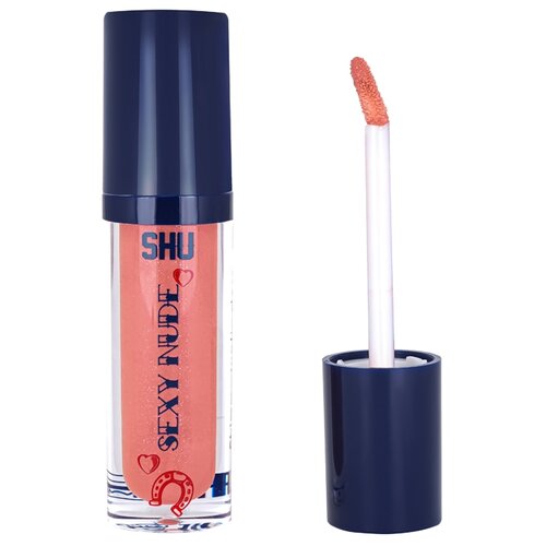 Блеск для губ мерцающий Shu Sexy Nude N443, розовая терракота