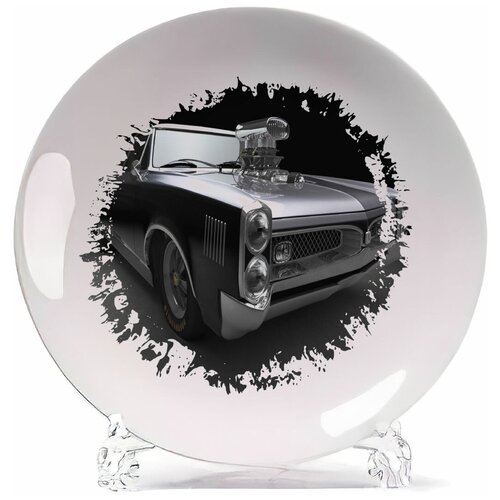 фото Тарелка coolpodarok midnight club 2 ч1рный авто