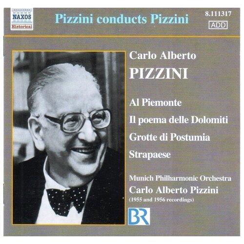 Pizzini-Al Piemonte/Il Poema Delle Dolomiti- Naxos CD Deu (Компакт-диск 1шт)