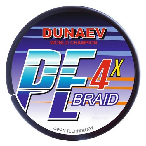 Шнур Dunaev BRAID PE X-4 150м 0.22мм темно-зелёная