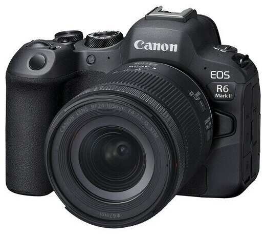 Фотоаппарат Canon EOS R6 Mark II Kit RF 24-105mm F4-7.1 IS STM, черный