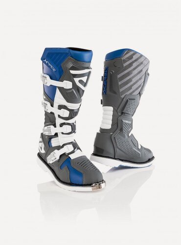 Изображение товара Мотоботы кроссовые Acerbis X-RACE Blue/Grey, (р.40)