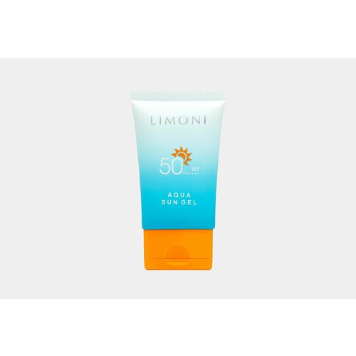 Солнцезащитный крем-гель SPF 50+ LIMONI aqua sun gel spf 50+ крем гель для лица kora защита от фотостарения антивозрастной солнцезащитный spf 50 мл