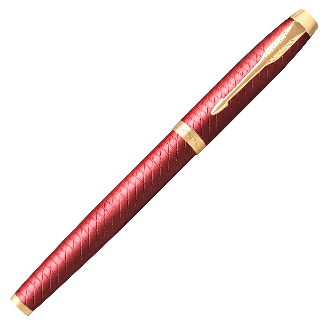 Ручка роллер Parker IM Premium T318 CW2143647 Red GT F черн. черн. подар. кор.