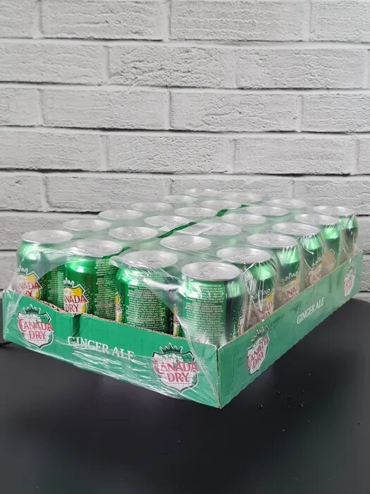 фото Canada Dry / Газированный напиток Canada dry Канада драй 24 шт.-330 мл
