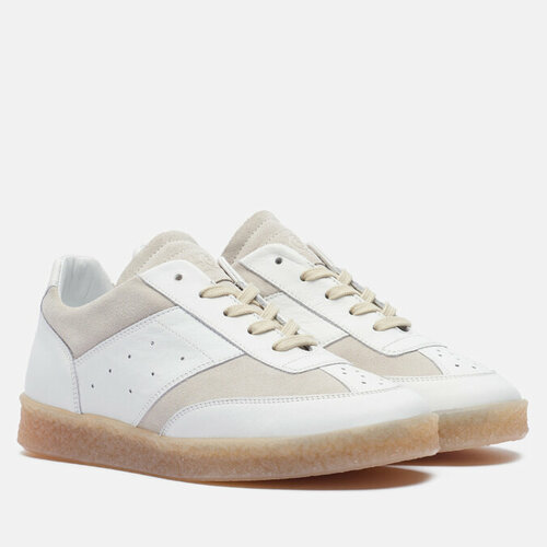 Кроссовки , натуральная кожа, натуральная замша, размер 40, белый