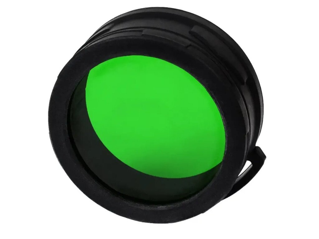 Фильтр для фонарей Nitecore NFG60 зеленый d60мм - фото №7