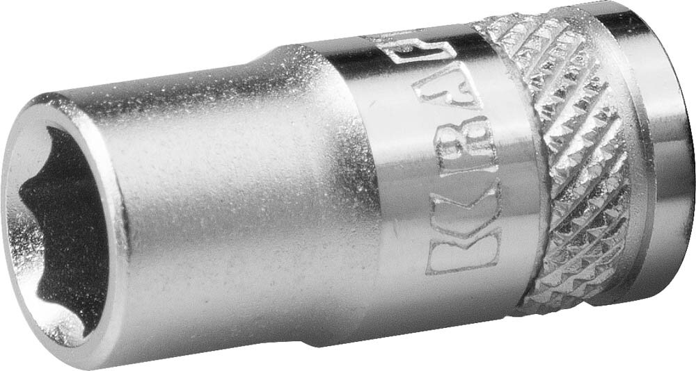 KRAFTOOL "INDUSTRIE QUALITAT", Cr-V, FLANK, хромосатинированная, 1/4", 7 мм