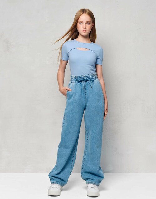 Джинсы Gloria Jeans, размер 14+/164 (42), синий