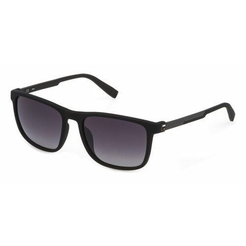 Солнцезащитные очки Fila SFI124 6AAP, прямоугольные, для мужчин, черный